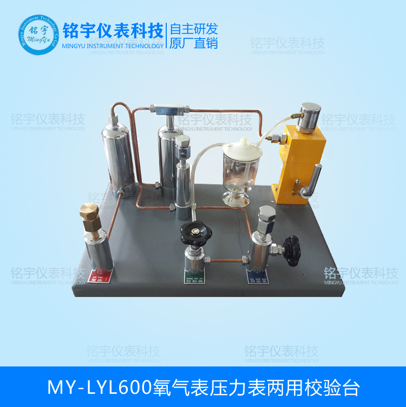 MY-LYL600氧氣表壓力表兩用校驗(yàn)臺(tái)